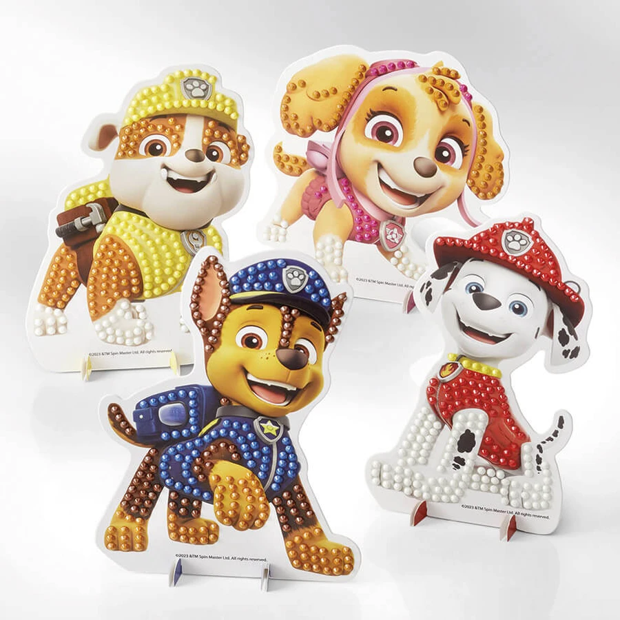 Set de pintura de diamantes creativos Paw Patrol, Puppy Patrol, Totum