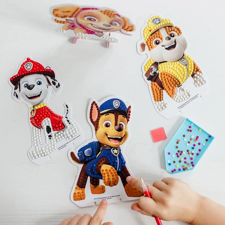 Set de pintura de diamantes creativos Paw Patrol, Puppy Patrol, Totum
