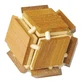 Logic game IQ wooden bamboo 3D Magic box