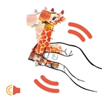3D Puzzle with sounds - Giraffe, Build 'n' Sound
