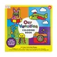 Livre de coloriage avec contour gaufré - Nos vacances