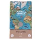 Poster du monde animal avec autocollants, Londji