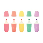 Marqueurs pastel Le BonBon Patisserie - Lot de 5