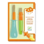 Set de 3 pinceaux Djeco