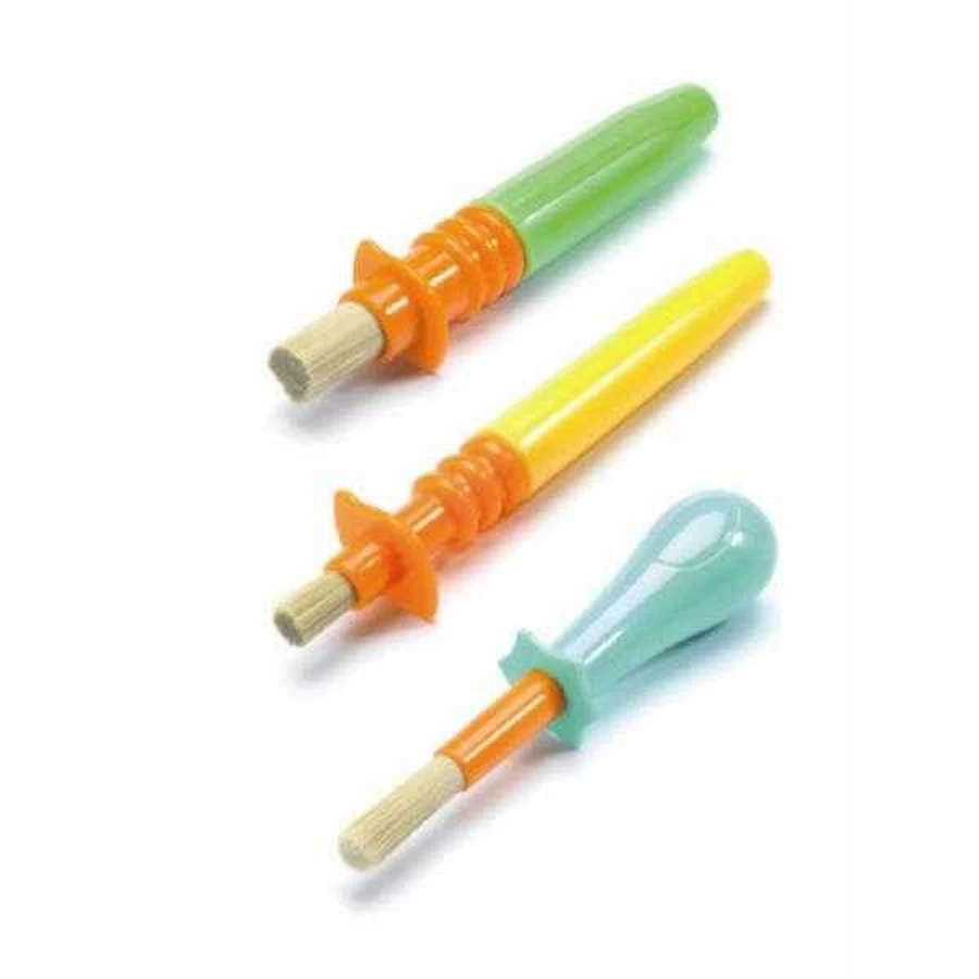 Set de 3 pinceaux Djeco