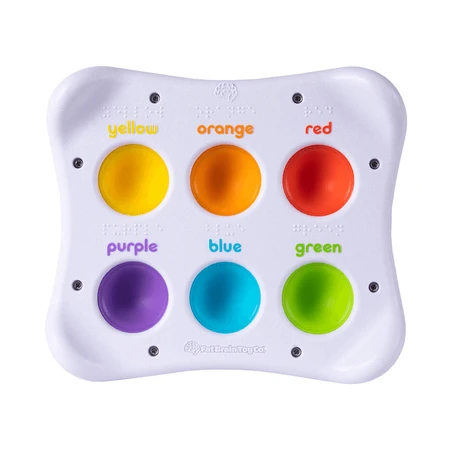 Dimpl Duo - Educational sensory toy with silicone bubbles
