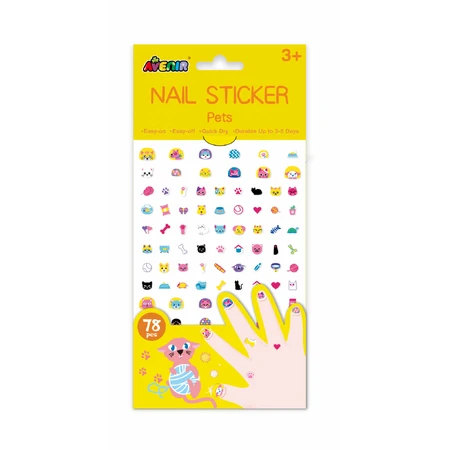 Pegatinas para uñas - Animal friendly
