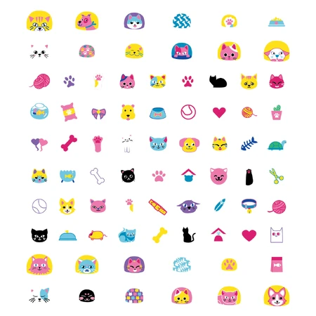 Pegatinas para uñas - Animal friendly