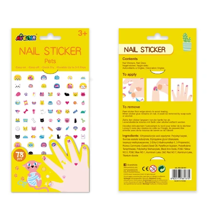 Pegatinas para uñas - Animal friendly