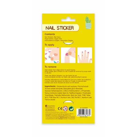 Pegatinas para uñas - Animal friendly