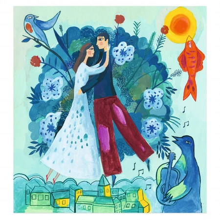 Taller de pintura Djeco, Inspirado en Marc Chagall