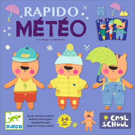 Rapido Meteo, Djeco geheugenspel