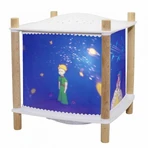 Little Prince muziekkaars met sterprojectie
