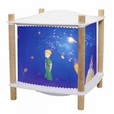 Little Prince muziekkaars met sterprojectie