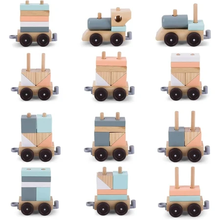 Houten kubustrein, UMU Toys