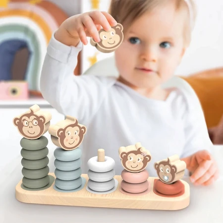 The Family of Monkeys Stacking Game, Speedy Monkey