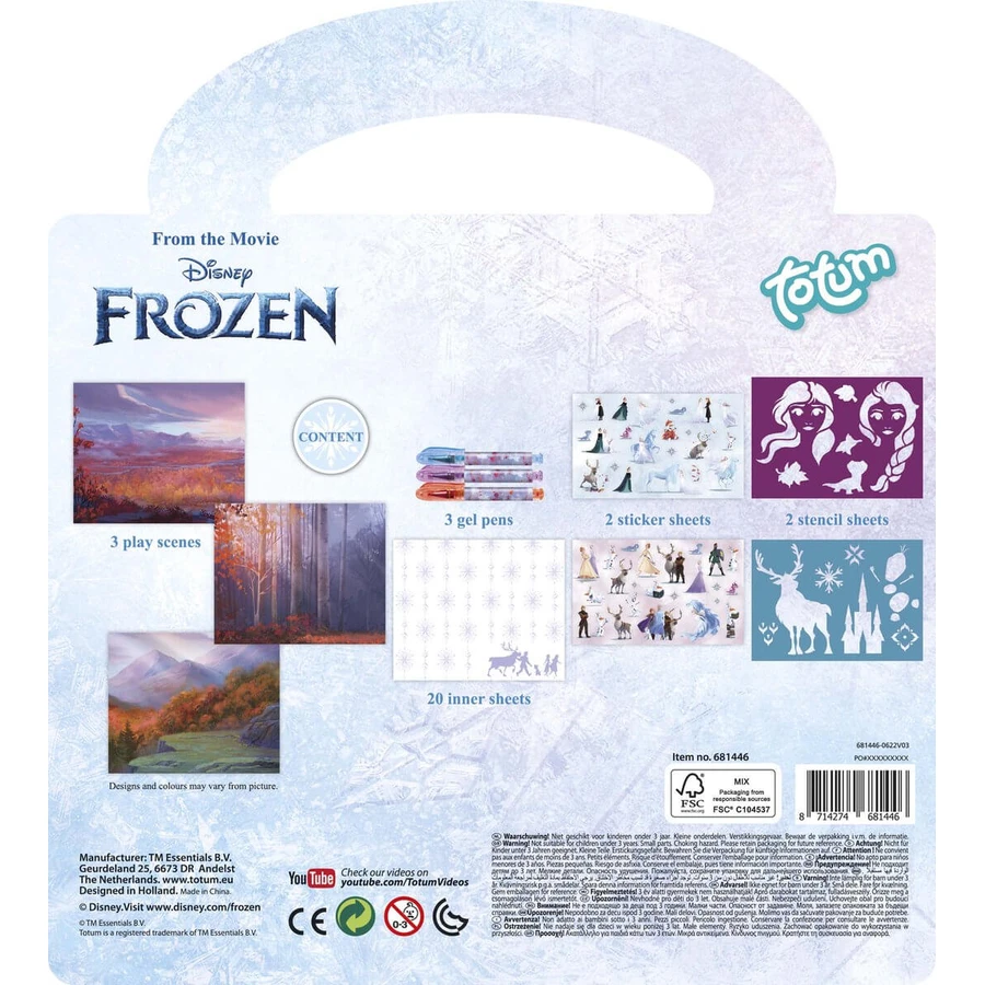 Disney Frozen Kreatives Aktivitätsbuch