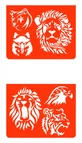 Juego de lijas de animales salvajes Djeco