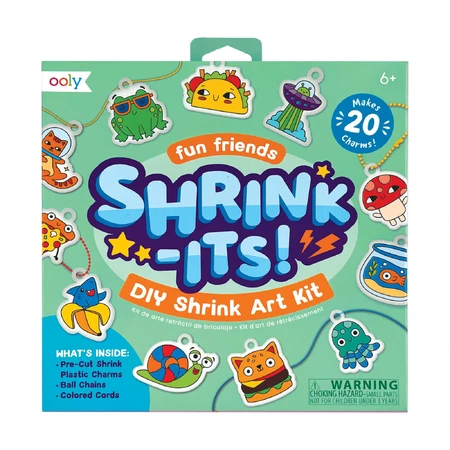 ¡Set de arte DYI - Shrink-Its! - Shrink-Its - Amigos divertidos