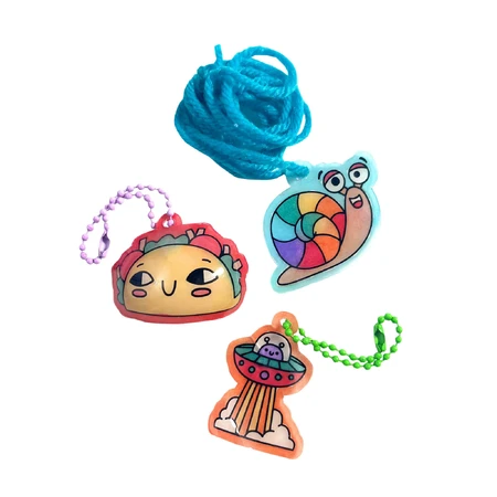 ¡Set de arte DYI - Shrink-Its! - Shrink-Its - Amigos divertidos