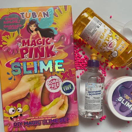 DIY-Experimentierkasten SLIME - MAGIC PINK XL