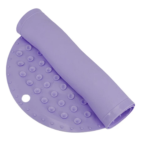 Non-slip bath mat - purple