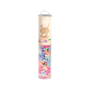 Plus-Plus bouwpakket, tube 240 stukjes, Pearl Mix, parelmoerkleuren