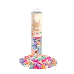 Plus-Plus bouwpakket, tube 240 stukjes, Pearl Mix, parelmoerkleuren
