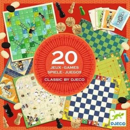 Djeco Collection - 20 classic games
