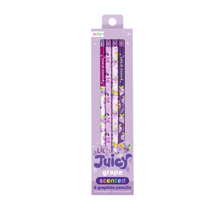 Graphite scented pencils, Lil Juicy, Grapes