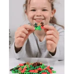 Plus-Plus construction set, 100 pieces tube, Jungle Mix