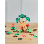 Plus-Plus construction set, 100 pieces tube, Jungle Mix