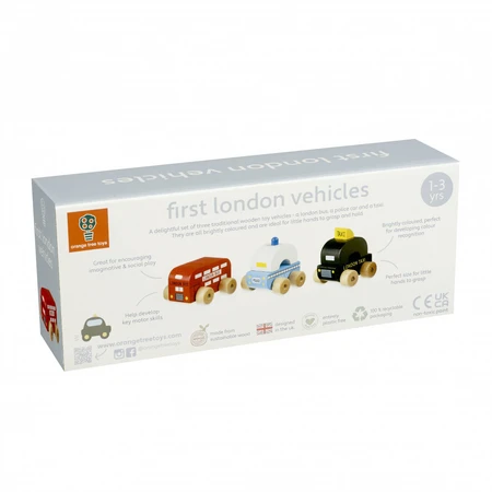 Ensemble de véhicules londoniens, Orange Tree Toys