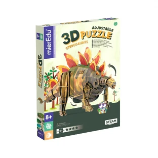 Aanpasbare 3D puzzel - STEGOSAURUS (deluxe)