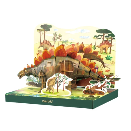 Aanpasbare 3D puzzel - STEGOSAURUS (deluxe)