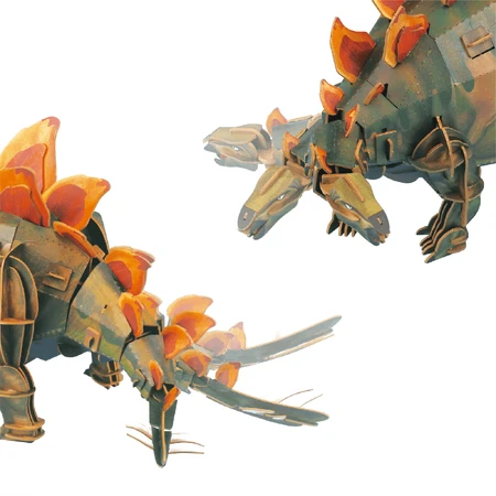 Aanpasbare 3D puzzel - STEGOSAURUS (deluxe)