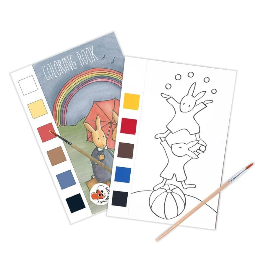 Creative game Watercolor coloring book, Egmont Toys