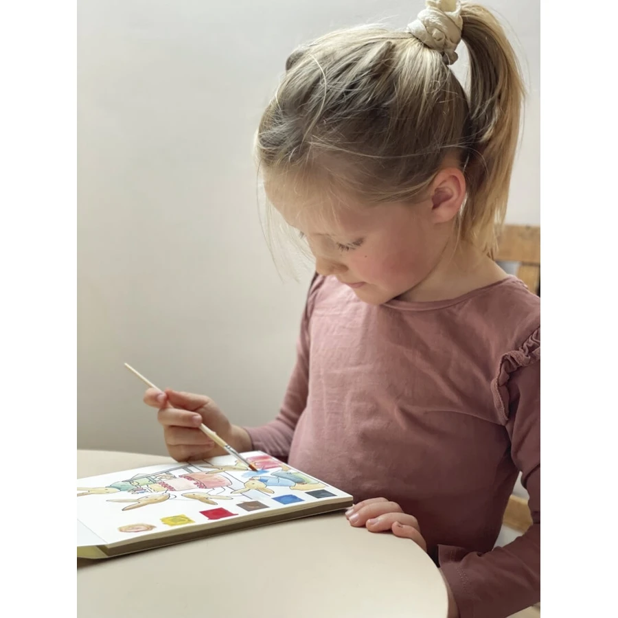 Creative game Watercolor coloring book, Egmont Toys