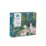 Puzzel tussen planten, Moulin Roty