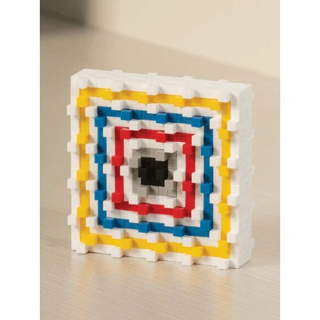 Jeu de construction Plus-Plus, peinture en tube, Inspiré par Mondrian