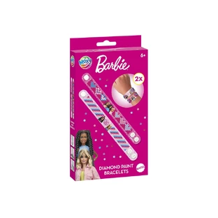 Kreatives DIY-Set, Armbänder mit Diamantmaltechnik erstellen, Barbie