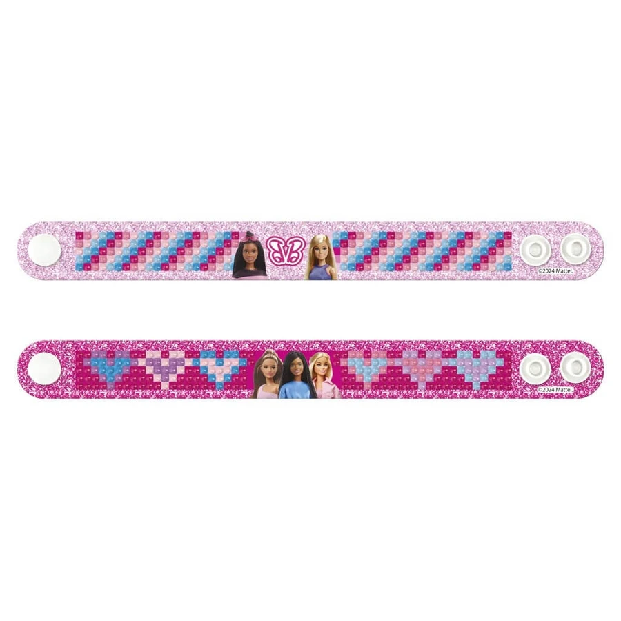 Kreatives DIY-Set, Armbänder mit Diamantmaltechnik erstellen, Barbie