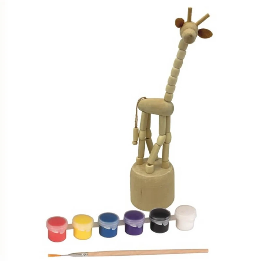 Wooden giraffe painting set, Egmont Toys