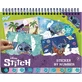 Lilo und Stitch Kreativset mit Aufklebern, aufgeklebten Zahlen