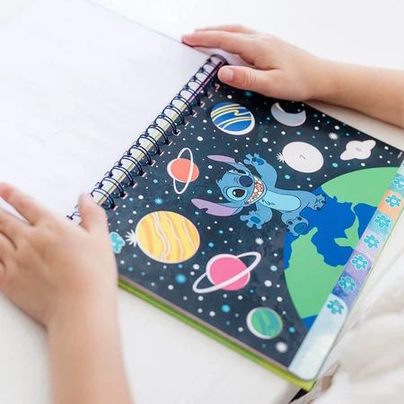 Lilo und Stitch Kreativset mit Aufklebern, aufgeklebten Zahlen