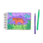 Crayons de couleur Brilliant Brush, lot de 12