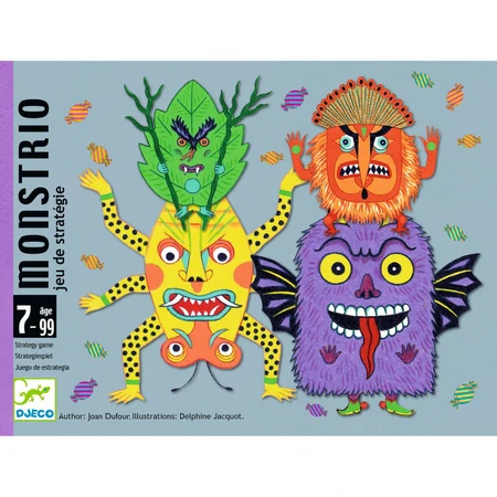 Monster, Jeu de cartes Djeco