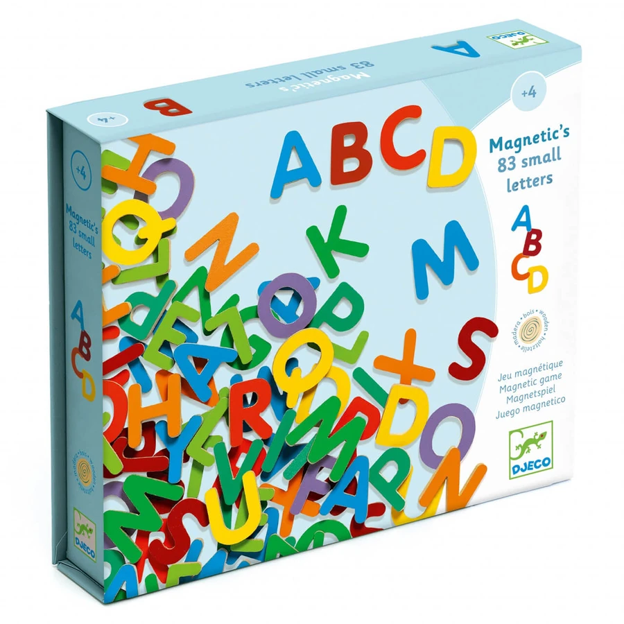 83 Magnetische letters voor kinderen - Djeco