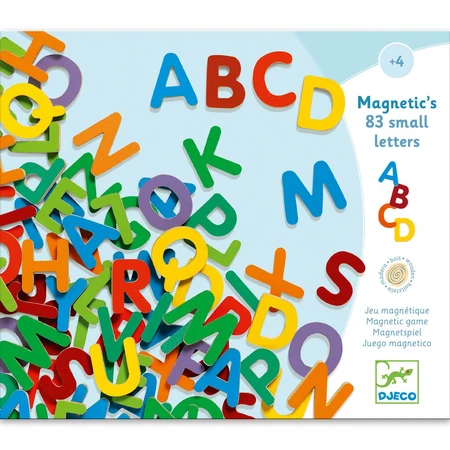83 Magnetische letters voor kinderen - Djeco