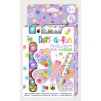 Set of 8 Dots 4 Fun Washable Carioci - pearl colors